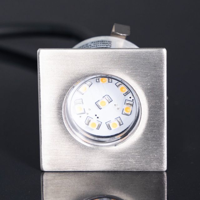 Cabello Blue LED Wall/Ground Round Recessed Light