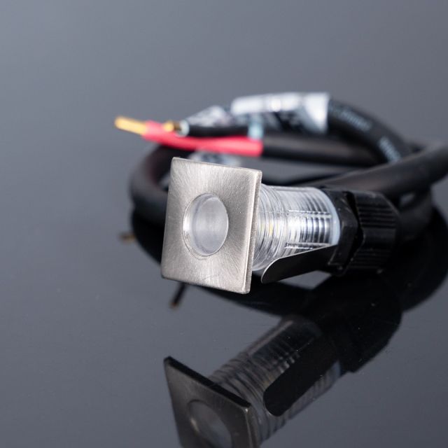 Mini Cabello Blue LED Wall/Ground Square Recessed