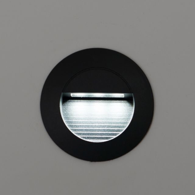 Mini Carpio Cool White LED Round Recessed Wall Light